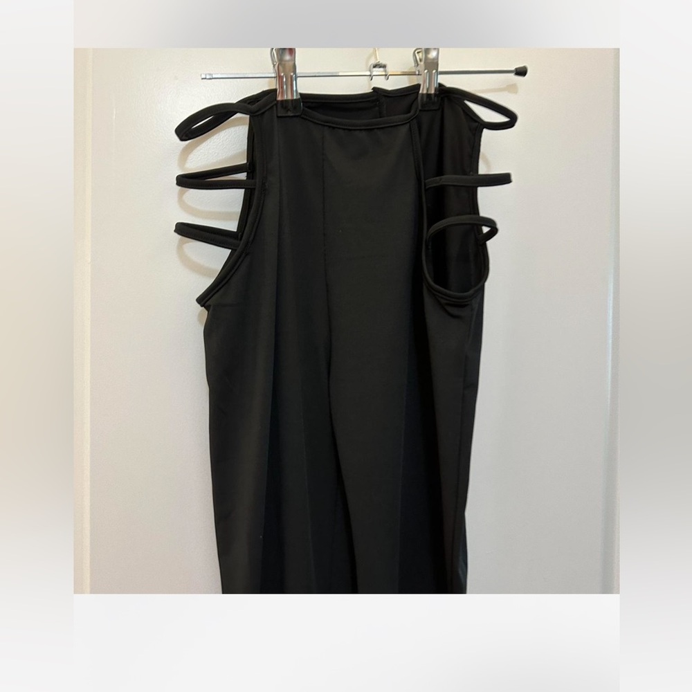 Euphoria black cut out pants